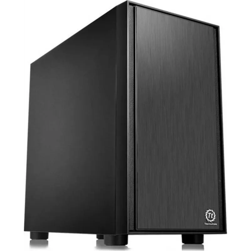 Thermaltake Versa H17 micro tower musta
