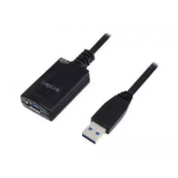 LogiLink 5,0 m USB 3.0 M/F USB-kaapeli USB 3.2 Gen 1 (3.1 Gen 1) 5 M USB