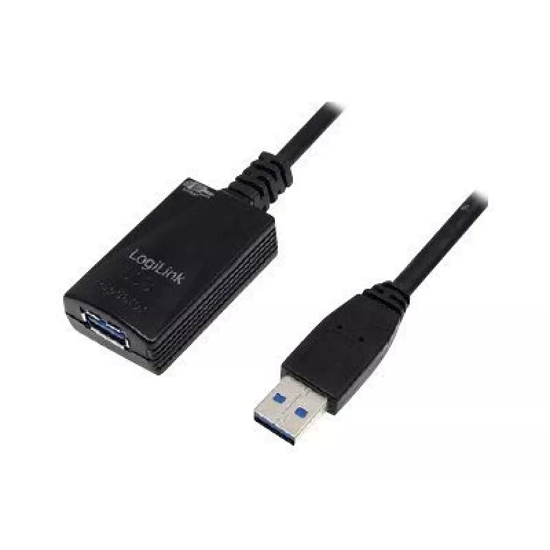 LogiLink 5,0 m USB 3.0 M/F USB-kaapeli USB 3.2 Gen 1 (3.1 Gen 1) 5 M USB