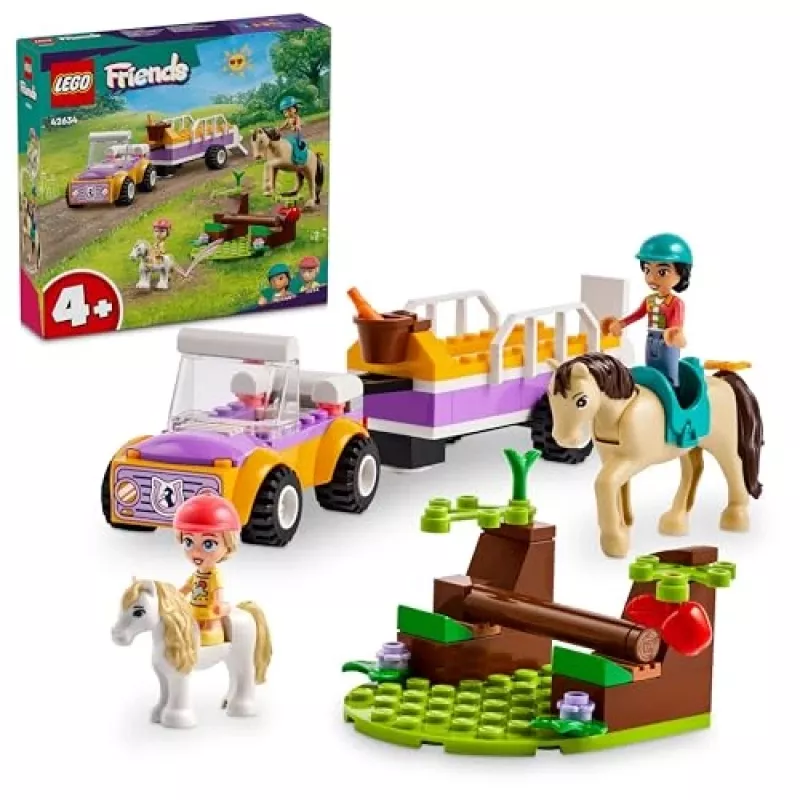 LEGO Friends hevosten ja ponien perävaunu eläinlelusetti 42634