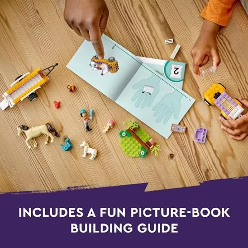 LEGO Friends hevosten ja ponien perävaunu eläinlelusetti 42634