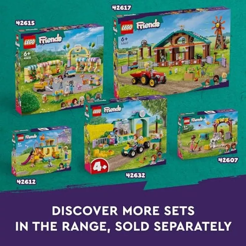 LEGO Friends hevosten ja ponien perävaunu eläinlelusetti 42634