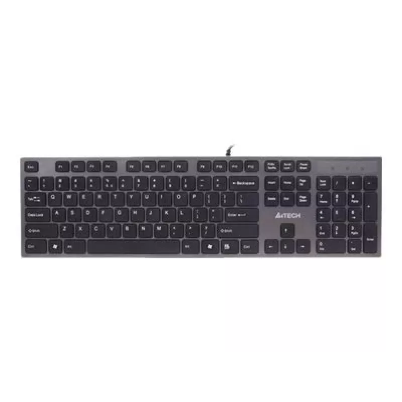 A4Tech KV-300H näppäimistö USB QWERTY musta, harmaa