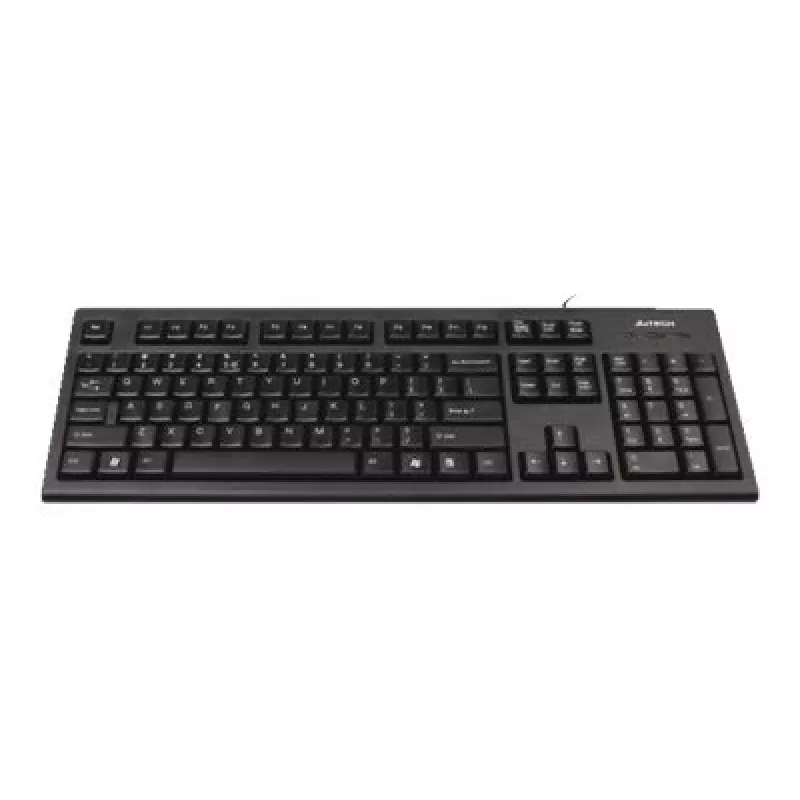 A4Tech KR-85 näppäimistö USB QWERTY US englanti musta