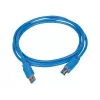 Gembird - USB-kaapeli - USB Type-A (uros) USB Type-B (uros) - USB 3.0 - 1,8 m - valettu - sininen