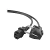 Gembird PC-186 virtakaapeli musta 1,8 m CEE7/4 C14 liitin