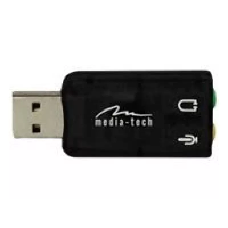 Media-Tech Virtu 5.1 Mt5101 - äänikortti - 5.1 - USB 2.0