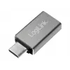 LogiLink AU0042 adapteri USB-C - USB 3.2 Gen 1 A-uros kompakti muotoilu