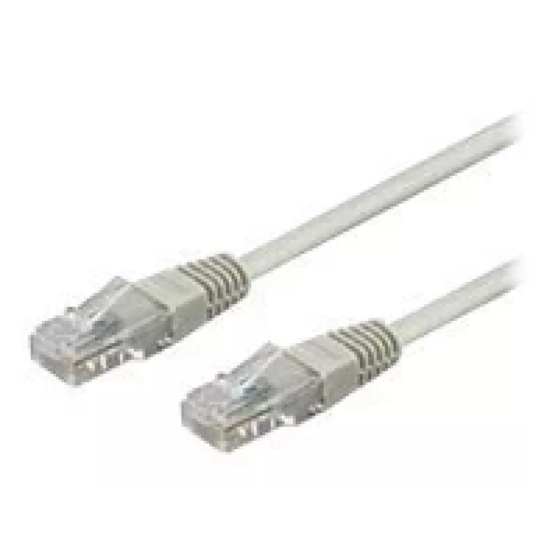 Wentronic Goobay CAT 6 -patchkaapeli, U/UTP, harmaa, 3 m - CCA kupariseos (68409)