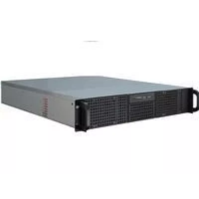 Inter-Tech IPC 2U-20255 - rack-asennus - 2U - Full AT - ei virtalähdettä (EPS2U) - USB (88887105)