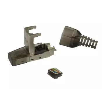 Synergy 21 TP-liitin, kenttäasennettava, CAT6A, RJ45, työkaluton