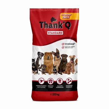 THANK'Q Standard kinkku - kuivaruoka koirille - 20 kg
