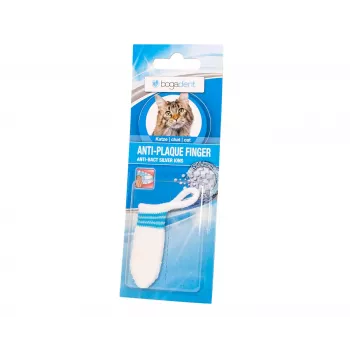 Sormustin bogar Bogadent Anti-Plaque — plakinpoistaja kissoille, 1 kpl, 120 g, aikuisille kissoille