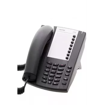 Johdollinen analoginen puhelin MITEL 6710a — väri antrasiitti, pöytäpuhelin analogisille linjoille