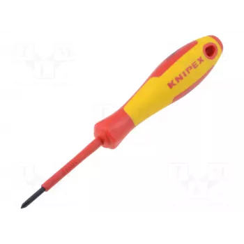 Knipex VDE-ristipääruuvimeisseli PH 0 terän pituus: 60 mm DIN EN 60900 (98 24 00)