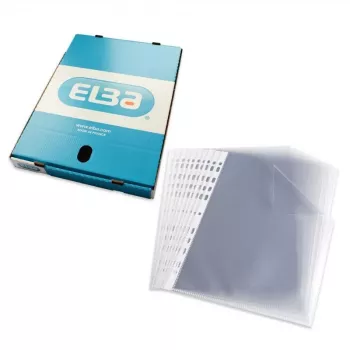 ELBA esitetaskut A4, PP 0,08 mm, kristallinkirkas, yleisreijitys (971508)