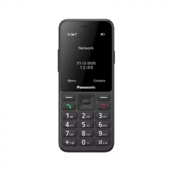 Panasonic KX-TU260EXB 4G taittuva matkapuhelin musta