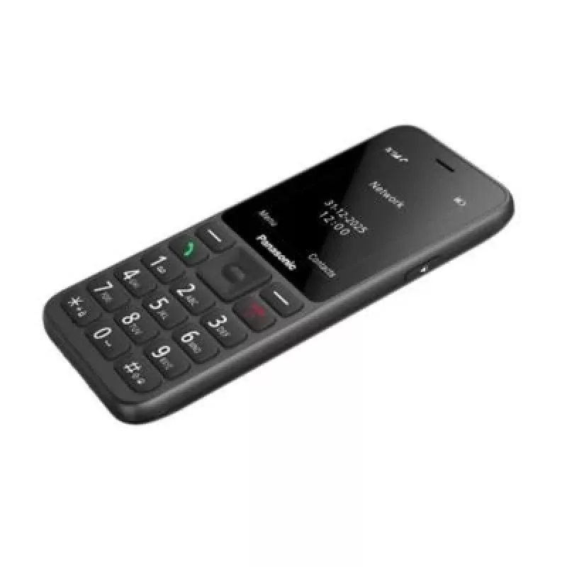 Panasonic KX-TU260EXB 4G taittuva matkapuhelin musta
