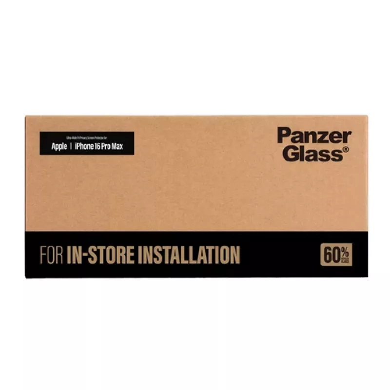 PanzerGlass 2Way Privacy -näyttö iPhone 16 Pro Max UW-FastFit