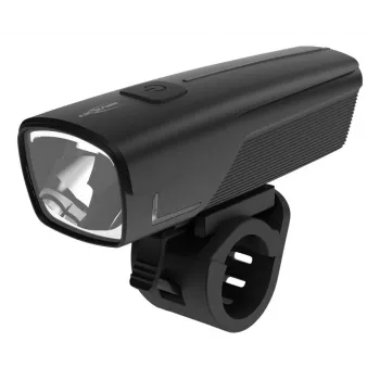 ANSMANN 1600-0524 LED-etupyöränvalo, 50 lx, 2600 mAh, 2 W, musta