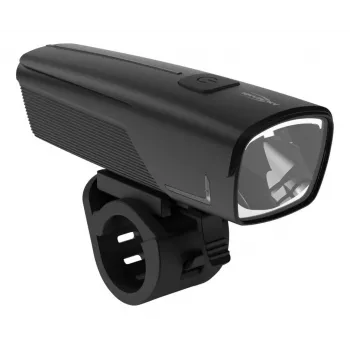 ANSMANN 1600-0524 LED-etupyöränvalo, 50 lx, 2600 mAh, 2 W, musta