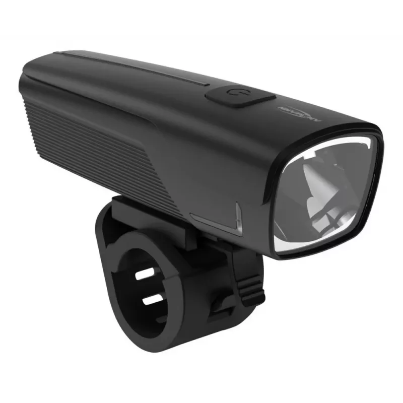 ANSMANN 1600-0524 LED-etupyöränvalo, 50 lx, 2600 mAh, 2 W, musta