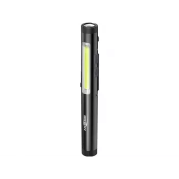 ANSMANN 4-in-1 LED UV -lasertaskulamppu ladattava 3W+2W