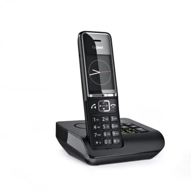 Gigaset Comfort 550A langaton puhelin vastaajalla, musta