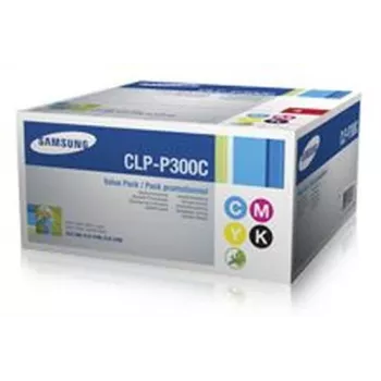 Samsung CLP-P300C/ELS -värikasetti monipakkaus musta, syaani, magenta, keltainen