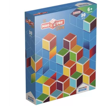 Geomag MagiCube GM120 magneettiset rakennuspalikat, 30 osaa, monivärinen, neliö, unisex, lapset 1,5 vuodesta alkaen