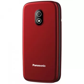 PANASONIC KX-TU410EXR simpukkamallinen matkapuhelin - punainen