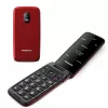 PANASONIC KX-TU410EXR simpukkamallinen matkapuhelin - punainen