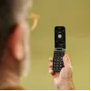 Panasonic KX-TU410EXB matkapuhelin simpukkamalli musta