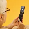 Panasonic KX-TU410EXB matkapuhelin simpukkamalli musta