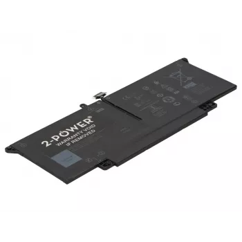 2-Power Dell Latitude 7310 pääakku 60Wh 7,6V 7895mAh 4-kennoinen Li-Ion