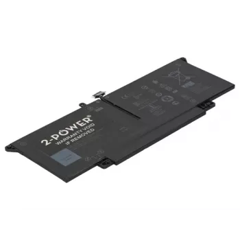 2-Power Dell Latitude 7310 pääakku 60Wh 7,6V 7895mAh 4-kennoinen Li-Ion