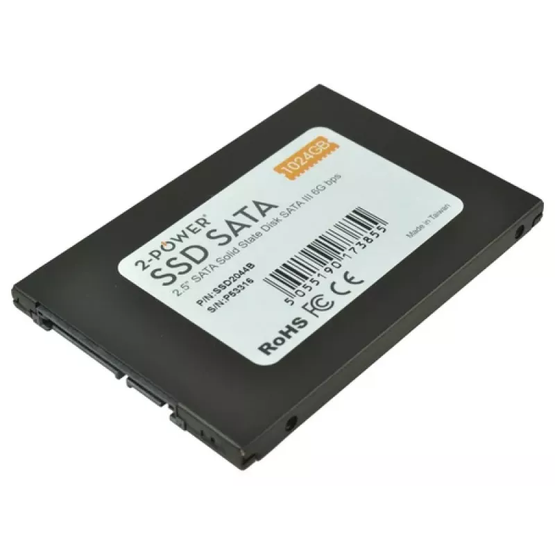 2-POWER SSD2044B 1 TB 2,5 tuuman SATA III 6 Gbit/s sisäinen SSD-kiintolevy