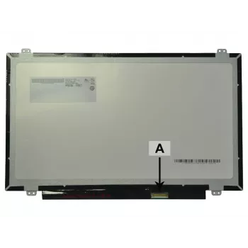 2-Power 14,0 tuuman HD kiiltävä kannettavan LCD-näyttö kiinnikkeillä - 1366x768 - 40-pin LVDS