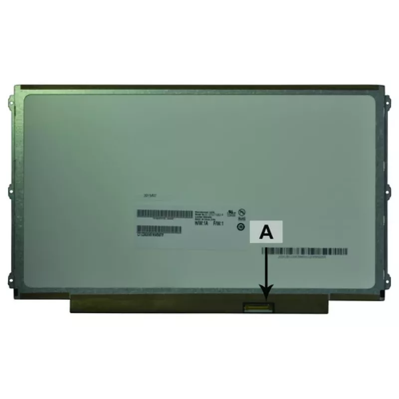 2-POWER SCR0498B 12,5 tuuman WXGA LED-näyttö HP EliteBook:lle