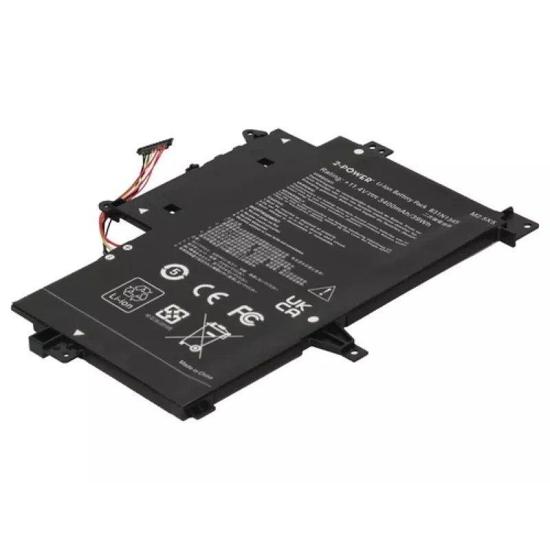 2-Power pääakku Asus Transformer Book Flip TP500LA:lle - 3400 mAh