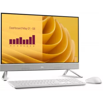 DELL 27 All-in-One EC27250 Intel Core i5-1334U 16GB 512GB SSD Full HD Windows 11 Pro langaton näppäimistö ja hiiri 3Y ProSupport