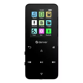 Denver MP-1830B MP4-soitin Bluetoothilla, 1,8 tuuman näyttö, 4 GB, musta