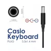 Akyga AK-PD-32 virtalähde Casio-keyboardeille, 9 V, 1 A, 9 W, 5,5 x 1,4 mm, 1,5 m