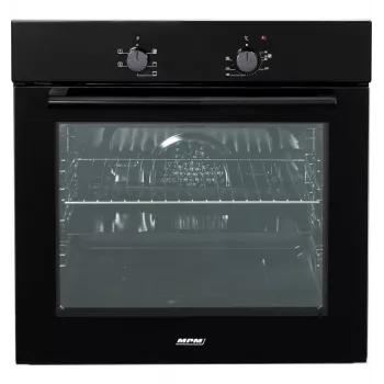 MPM MPM-63-BO-12T kalusteisiin asennettava sähköuuni 65L musta/ruostumaton teräs