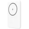 YENKEE Power Bank 501 WH SILIC 5000mAh MagSafe PD 20W valkoinen