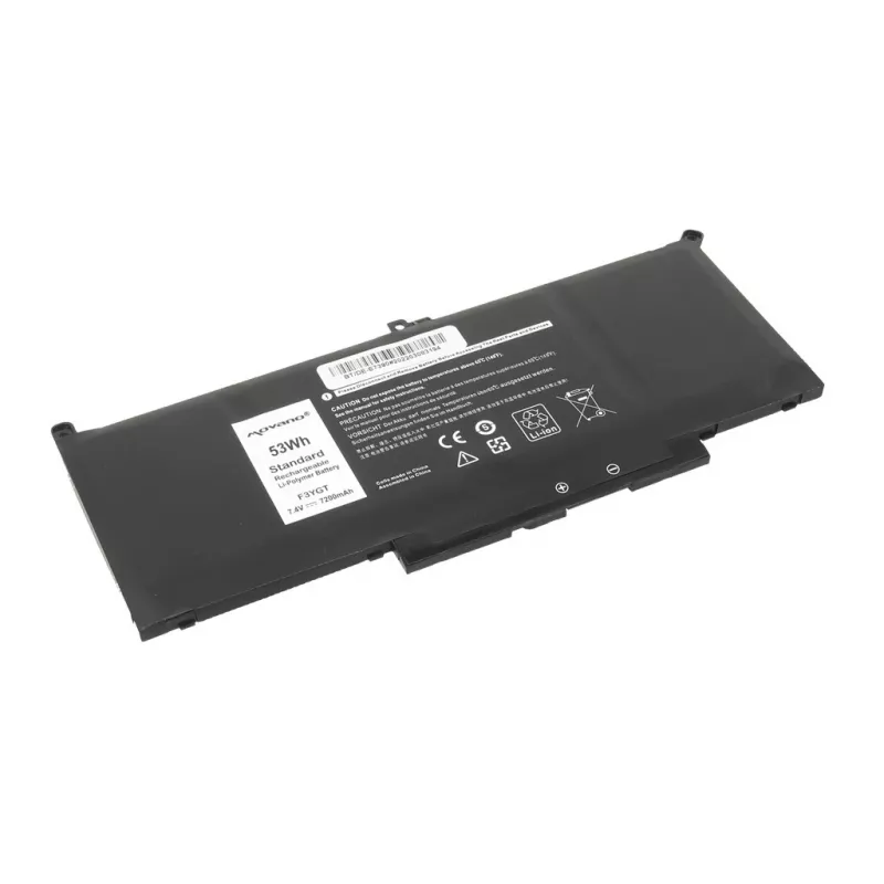 MITSU akku MYJ96 Dell Latitude 7390 7490 - 7200 mAh (53 Wh)