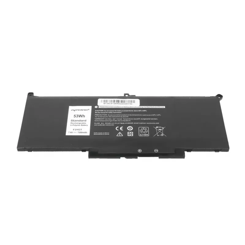 MITSU akku MYJ96 Dell Latitude 7390 7490 - 7200 mAh (53 Wh)