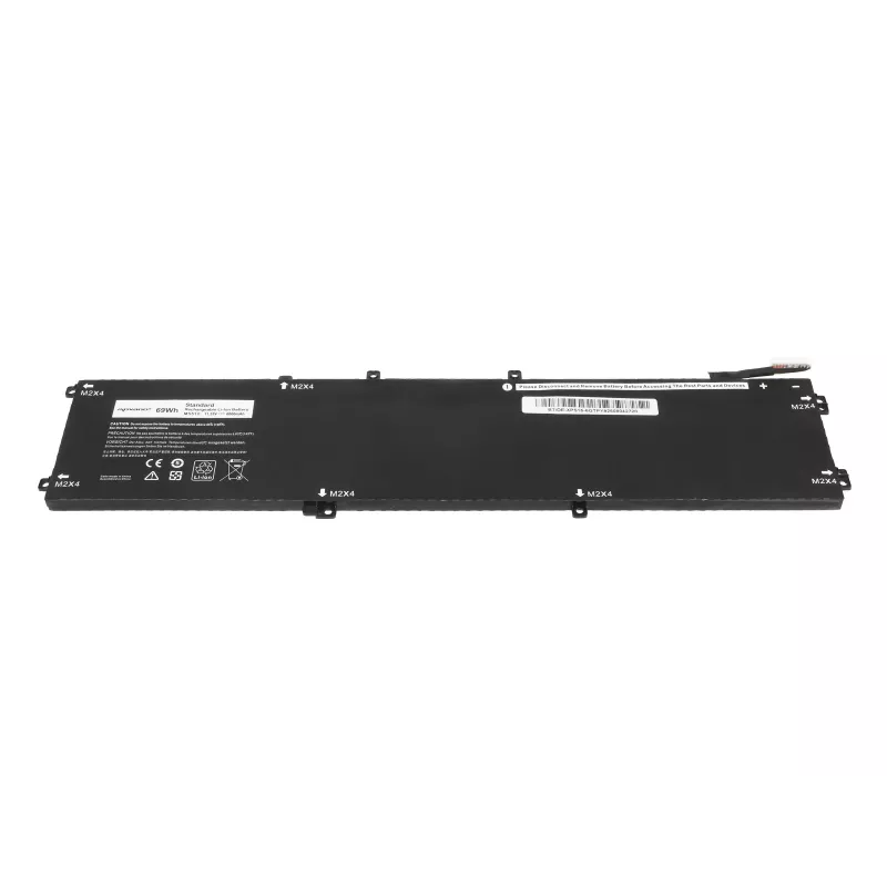 MITSU akku 6GTPY Dell XPS 15 9550 - 6000 mAh (69 Wh)