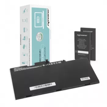 MITSU akku TA03XL HP 745 755 840 850 G4 14u 15u G4 - 4078 mAh (46,5 Wh)