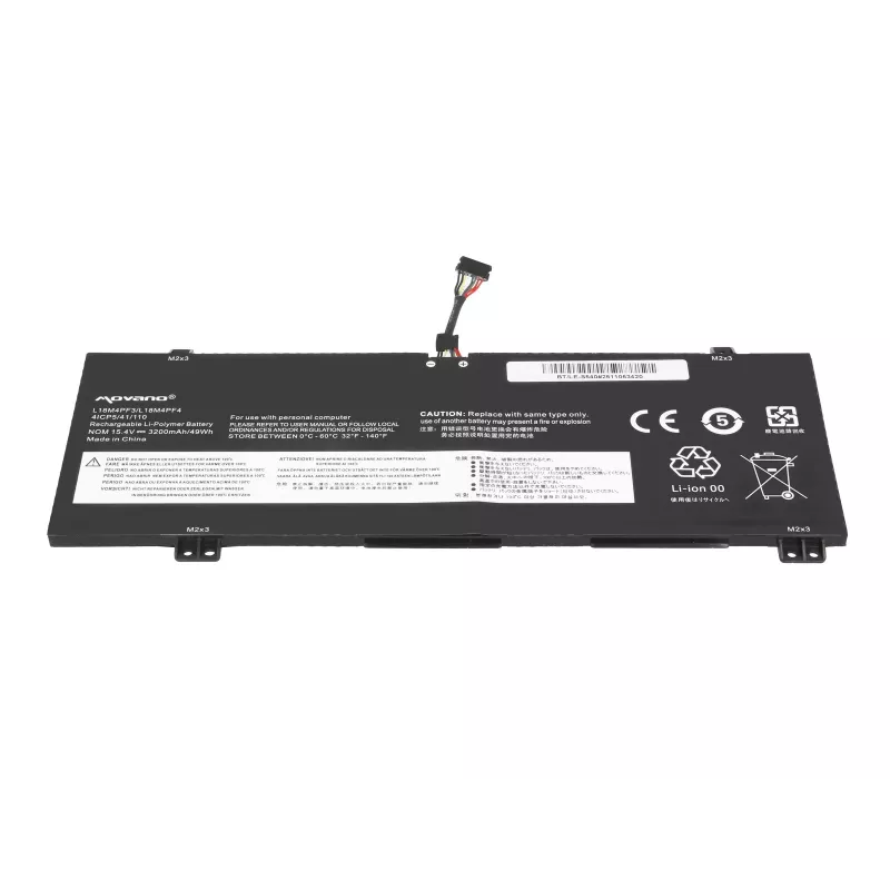 MITSU akku L18M4PF3 L18C4PF4 Lenovo IdeaPad S540 - 3200 mAh (49 Wh)